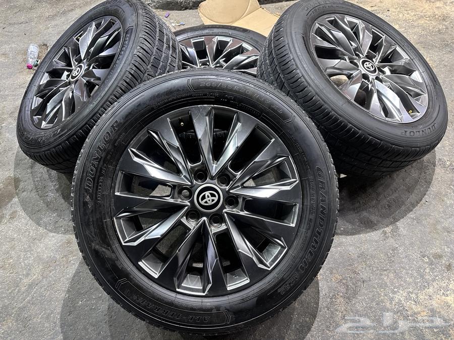 جنوط جيب لاند كروزر 2023 صيني مع كفرات دنلوب 265.55.20 ت2363708282332290113