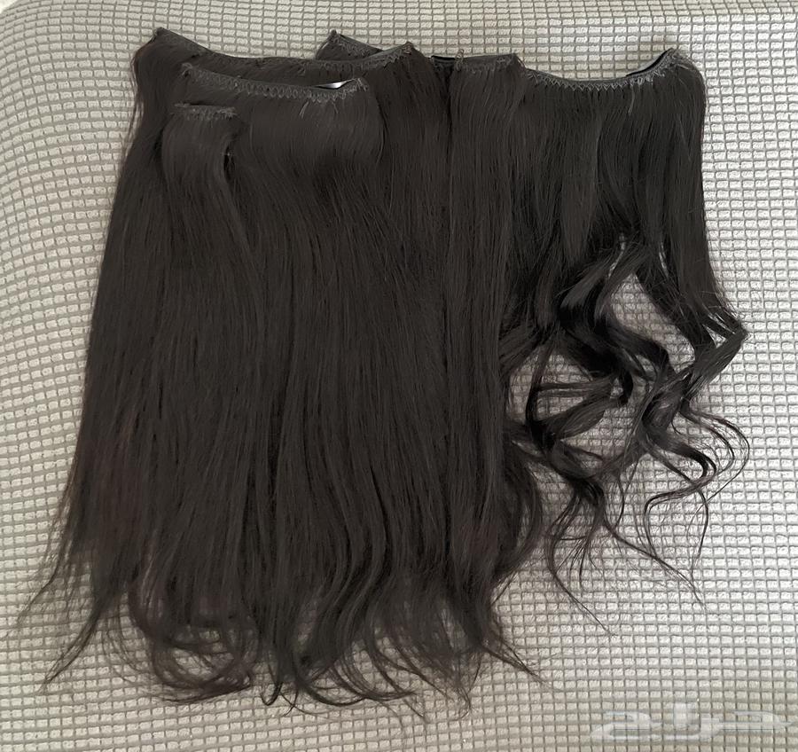 100% New Natural Hair Clip-in Extensions63667554904065111