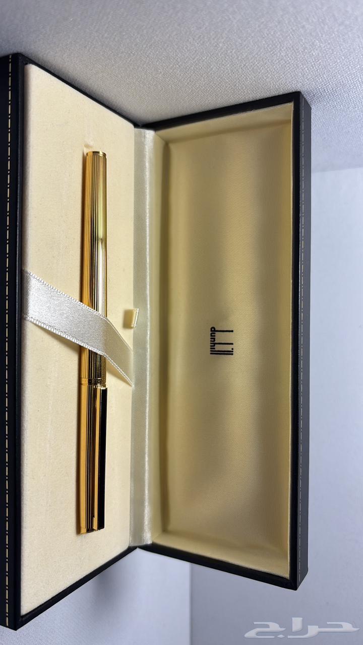 Gold Denhl Pen with Black Clip63667797550466111