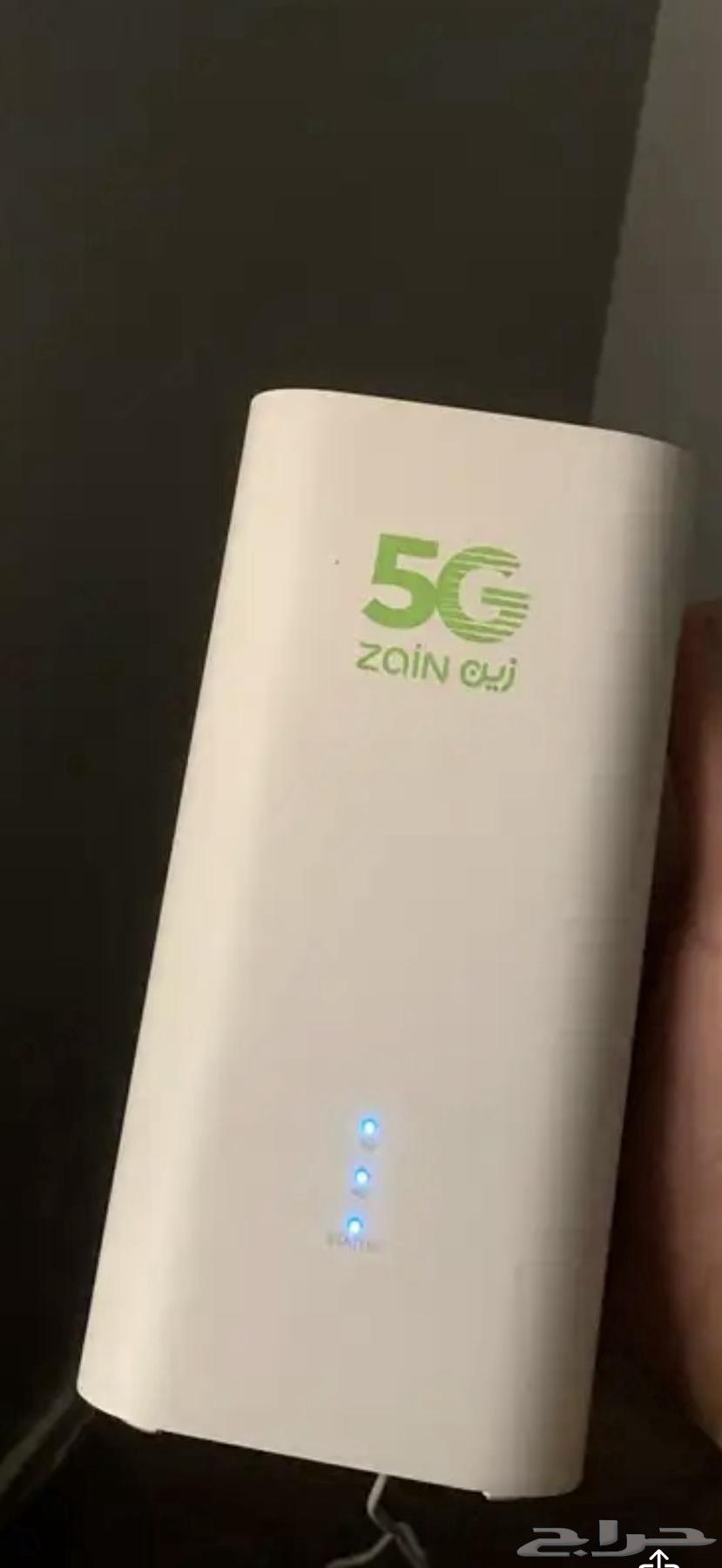 Zain router for sale, almost new63667687530755110