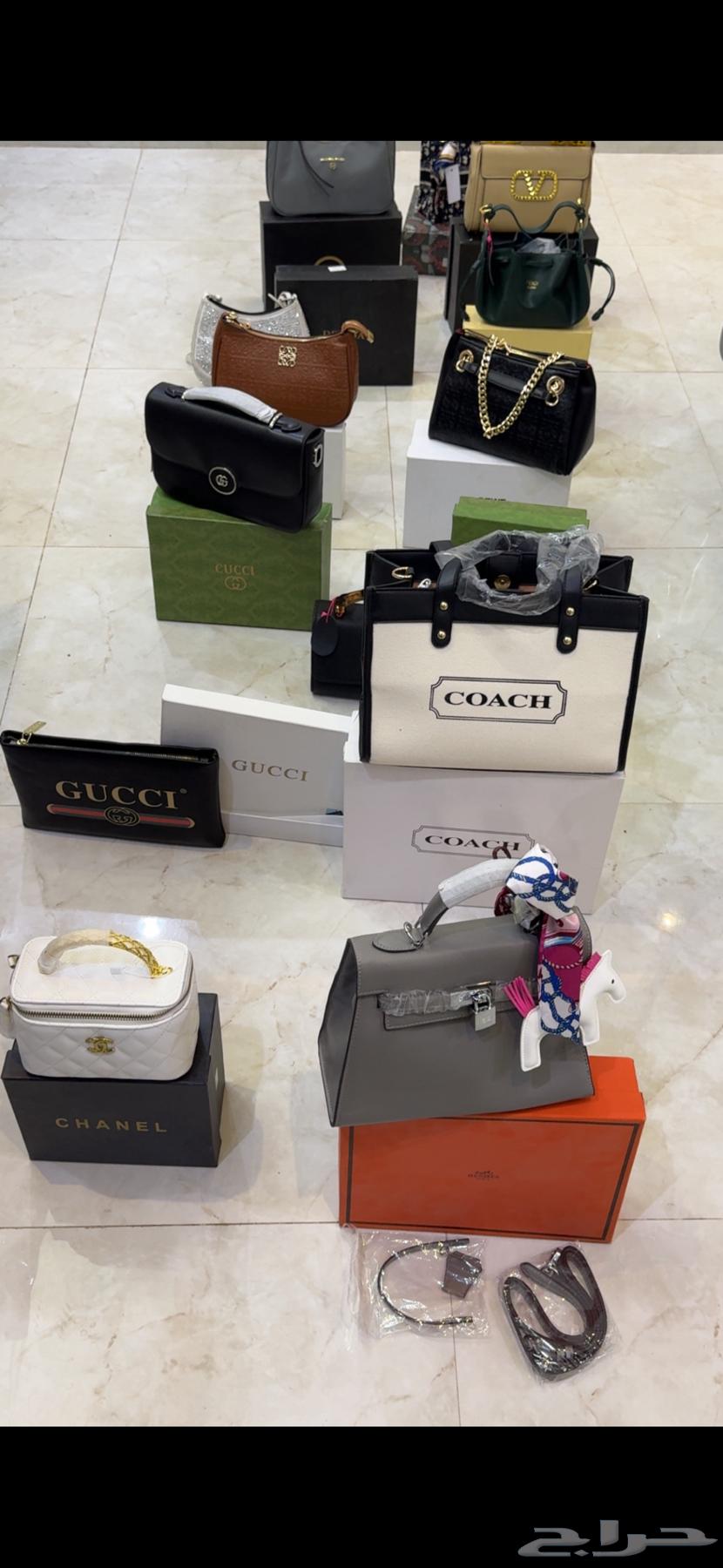 Crazy offer on bags, branded brands, fixed price for any bag 150 SAR63667550268291110