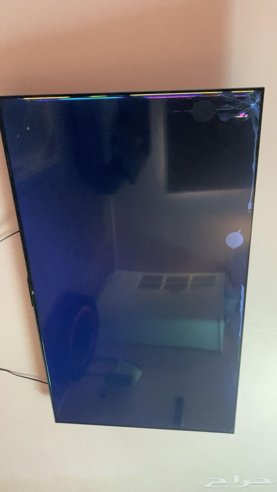 TCL 65-inch screen with only a slight internal screen crack63671498048641111