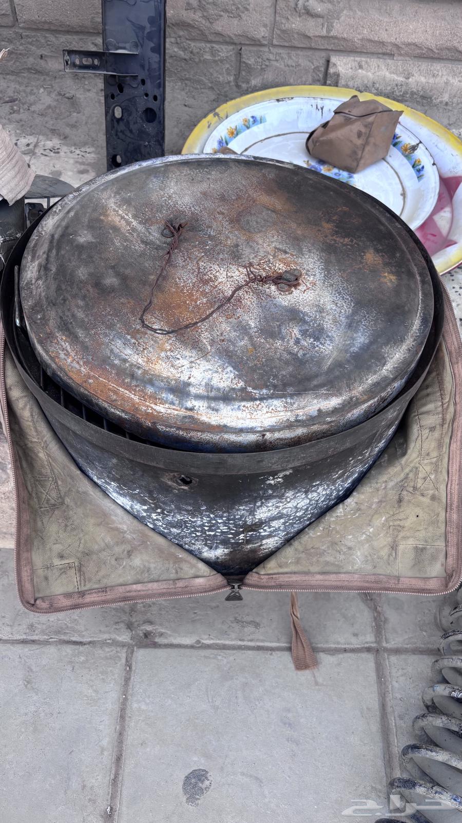 برميل مندي السنيدي طول شبرين مع جرابه ما استعمل كثير63670089427586111