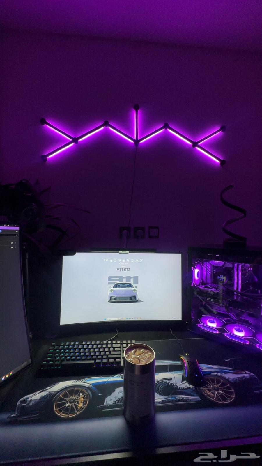 Gaming setup with gaming PC63668530141185112