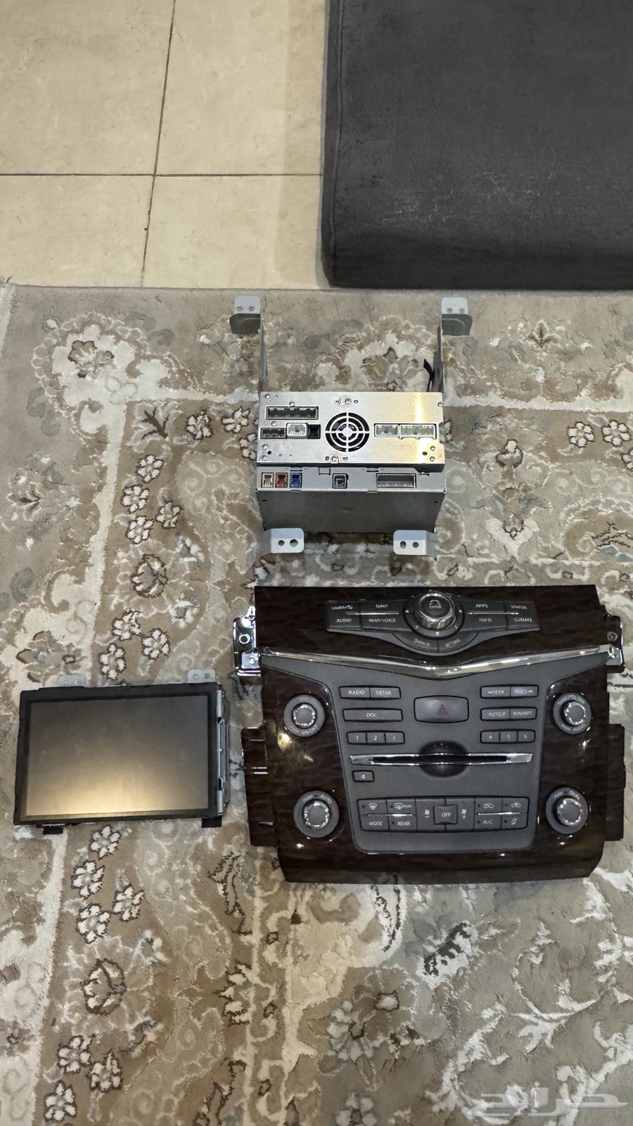 شاشة نيسان باترول وكالة اصلية موديل 201963718431016321110