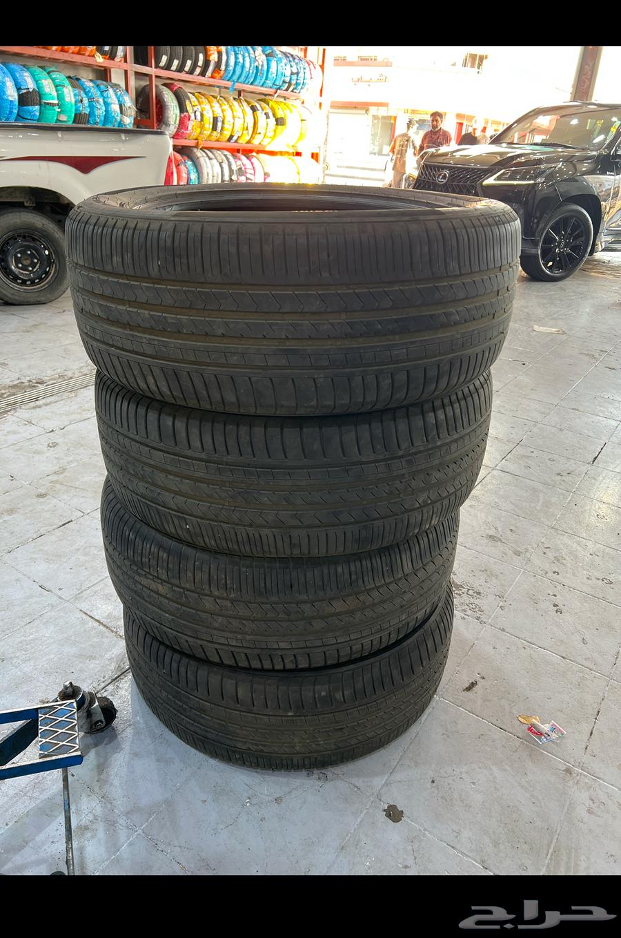 كفرات جيب لكزز - صيني مستعمل 3 اشهر فقط بزرعها جديده63722217057665110
