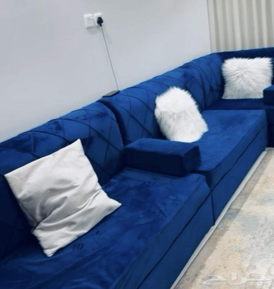 طقم كنب مجلس شبه جديد63675857668483111