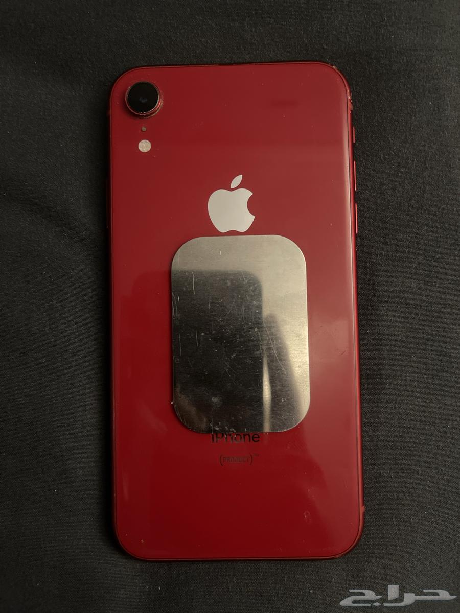 Red iPhone XR 64GB, SIM card not working63675334660098111