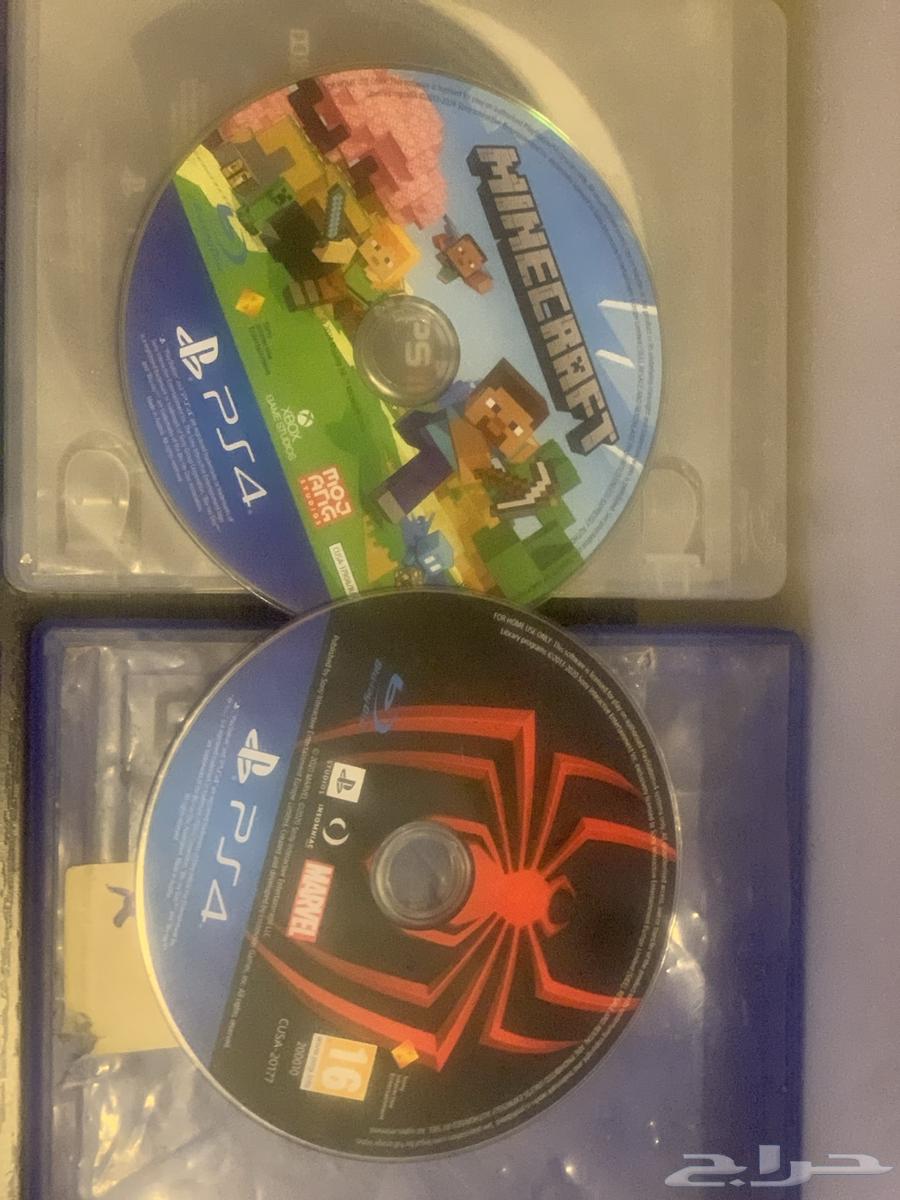 Minecraft and new unused Sony4 Spider-Man63668529987458110