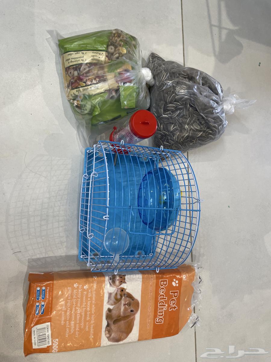 Hamster cage with accessories63669194974849110