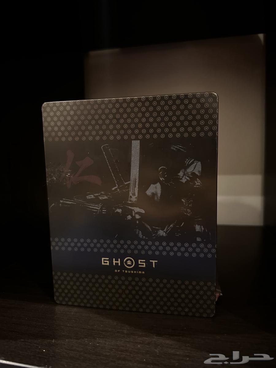 لعبة Ghost of Tsushima Steelbook With Game PS4 نادر جدا63673474206083110