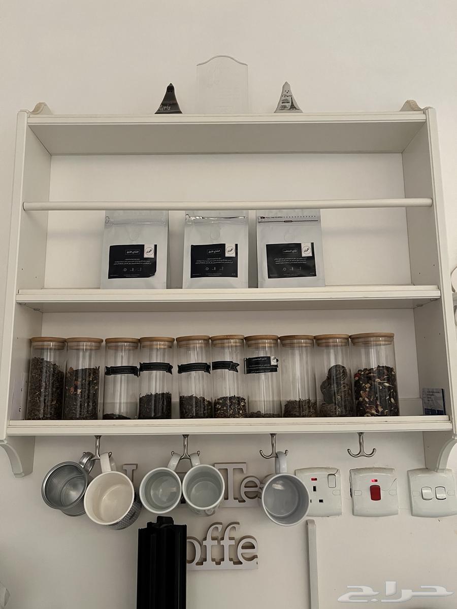 Hanging coffee corner for coffee and tea cans and cups63672749687938110