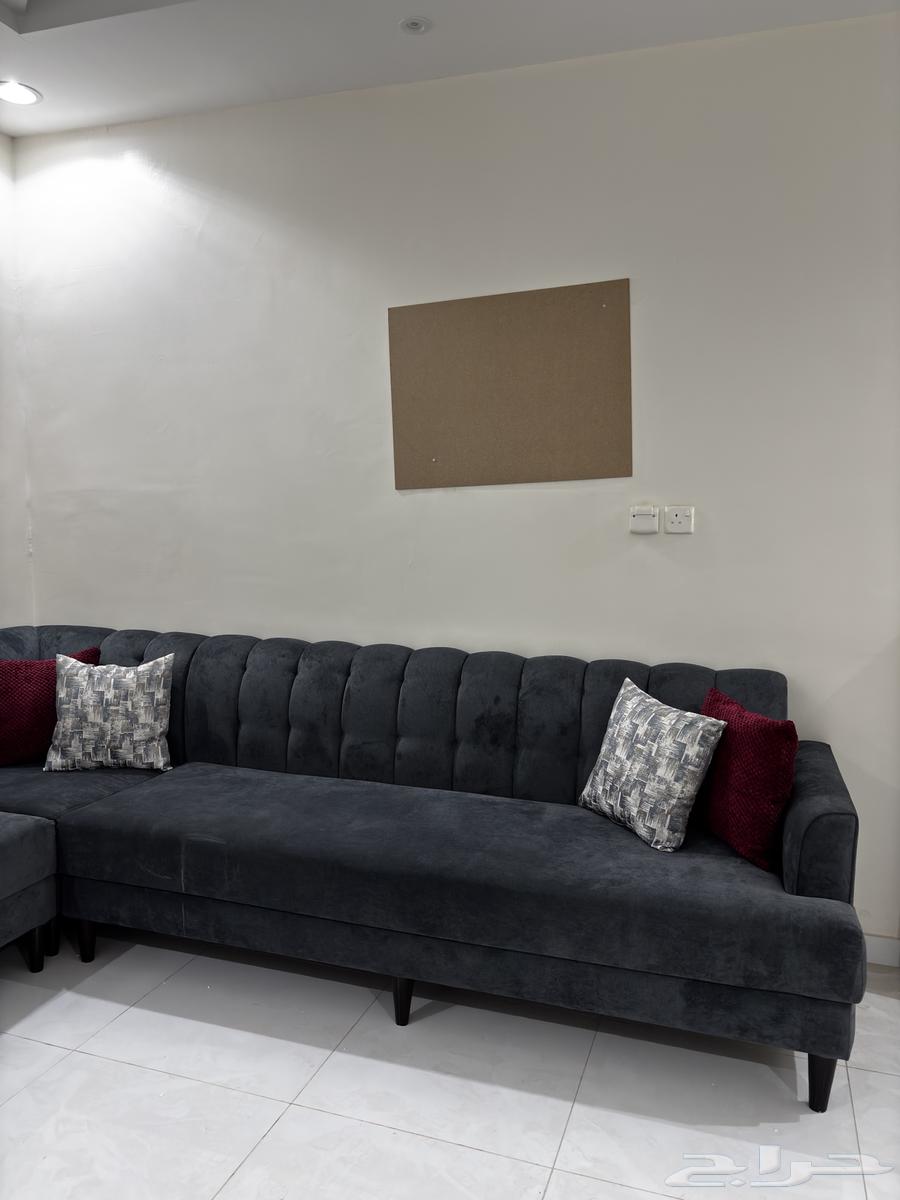 كنب زاويه نظيف للبيع - مقاس 3م x 2 3م63670349475713113