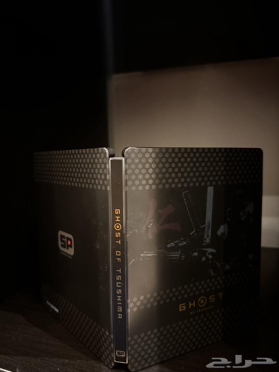 لعبة Ghost of Tsushima Steelbook With Game PS4 نادر جدا63673474206083113