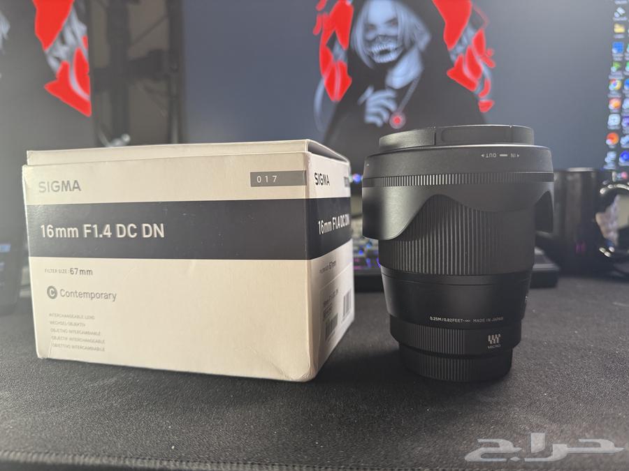 عدسة سيجما مايكرو فور ثيردز 16mm63669015359491110