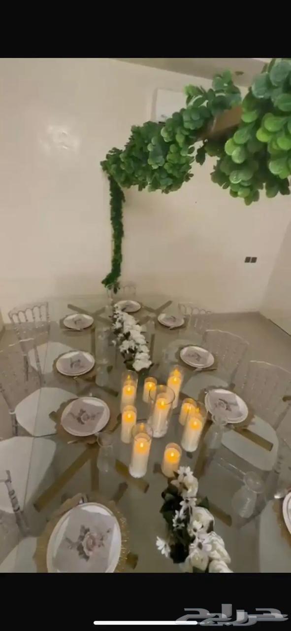 Two dining tables and two buffet tables with 17 Ercilik chairs63668823999617113