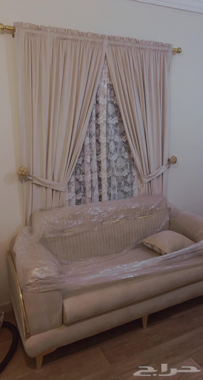 كنب جديد ثلاث قظع63675073342467111