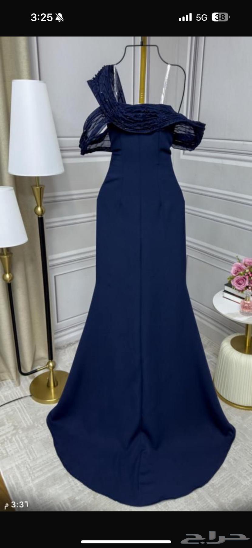 Elegant and beautiful navy blue dress63619050199427111