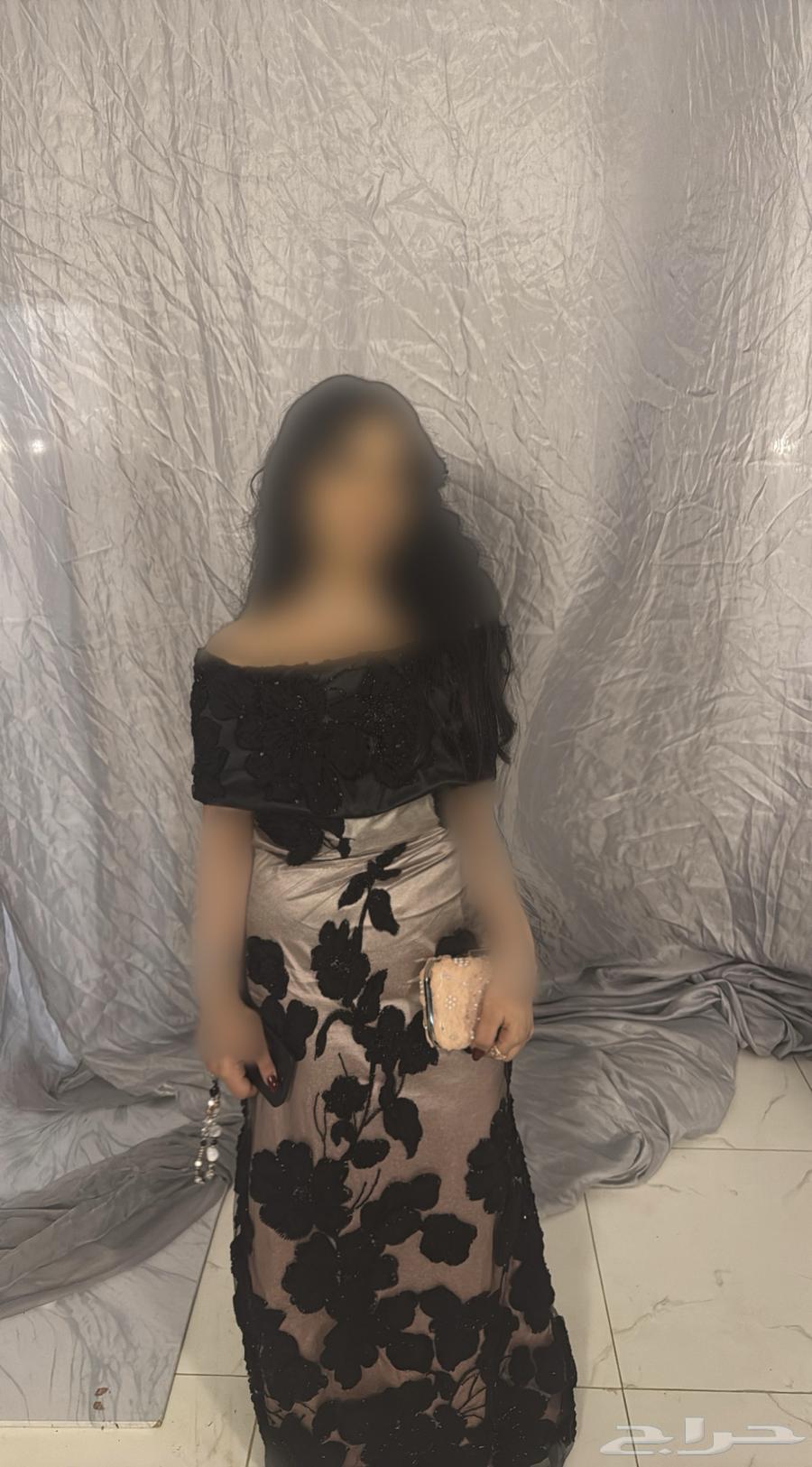 فستان جديد تفصيل مو جاهز لبس مره وحده لبسته فقط 3 ساعات63668290573187111