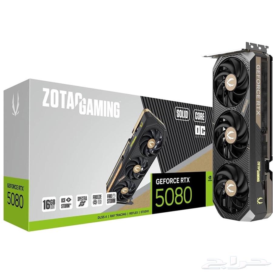Zotac Solid Core RTX 5080 Graphics Card63678650143874111