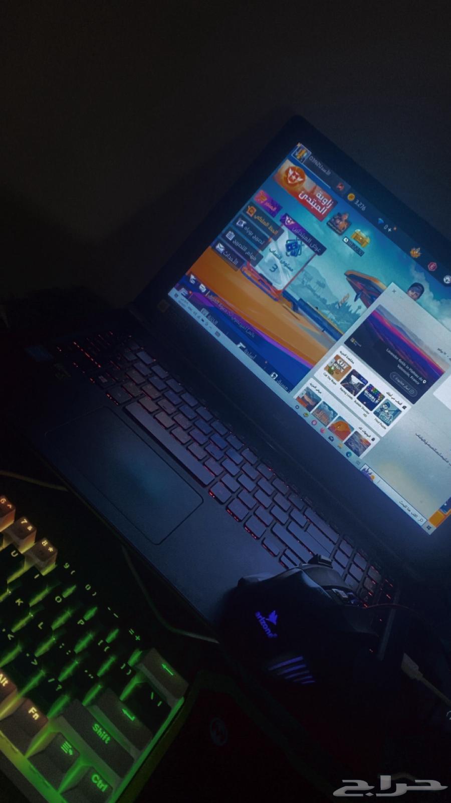 لابتوب قيمنق63676296741123112