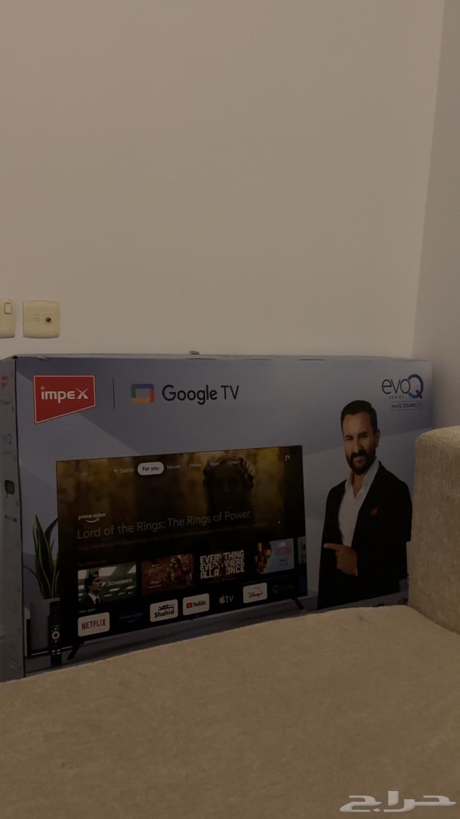 سمارت TV نظام قوقل وتدعم نظام ابل تي في شاشة امبيكس63699001626883110