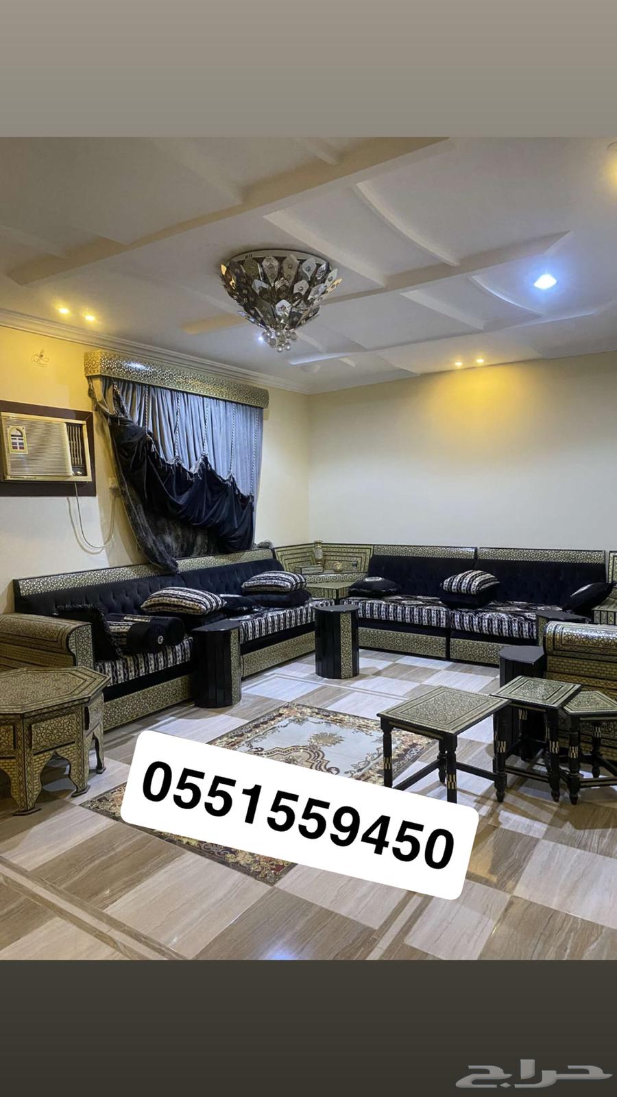 كنب مجلسين رجال وحريم63677938138883111