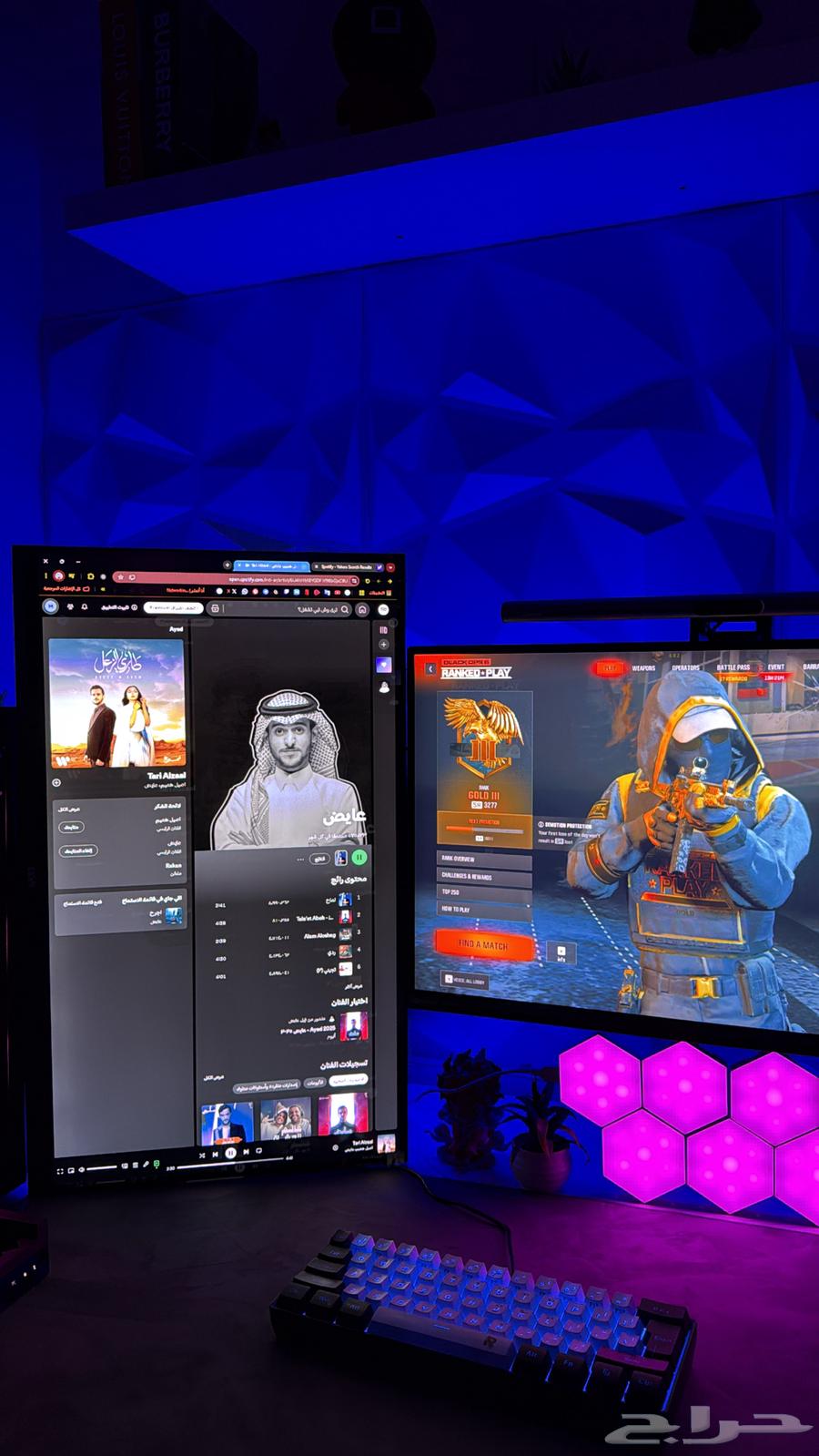 للبيع شاشه قيمنق من ديفو63727708001667110
