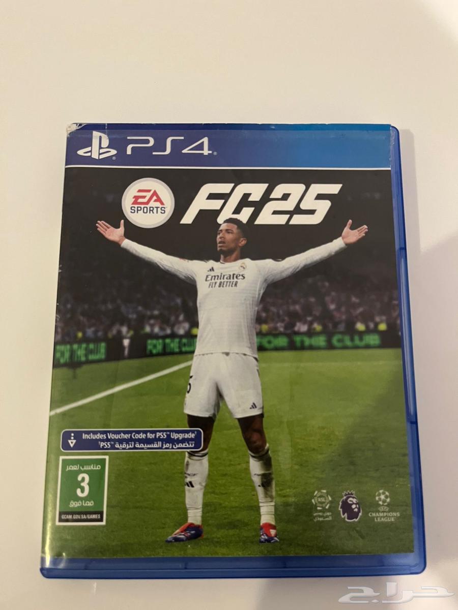 Brand new PlayStation 4, FIFA 25 disc with Sony 5 upgrade card, controller63679655382017113