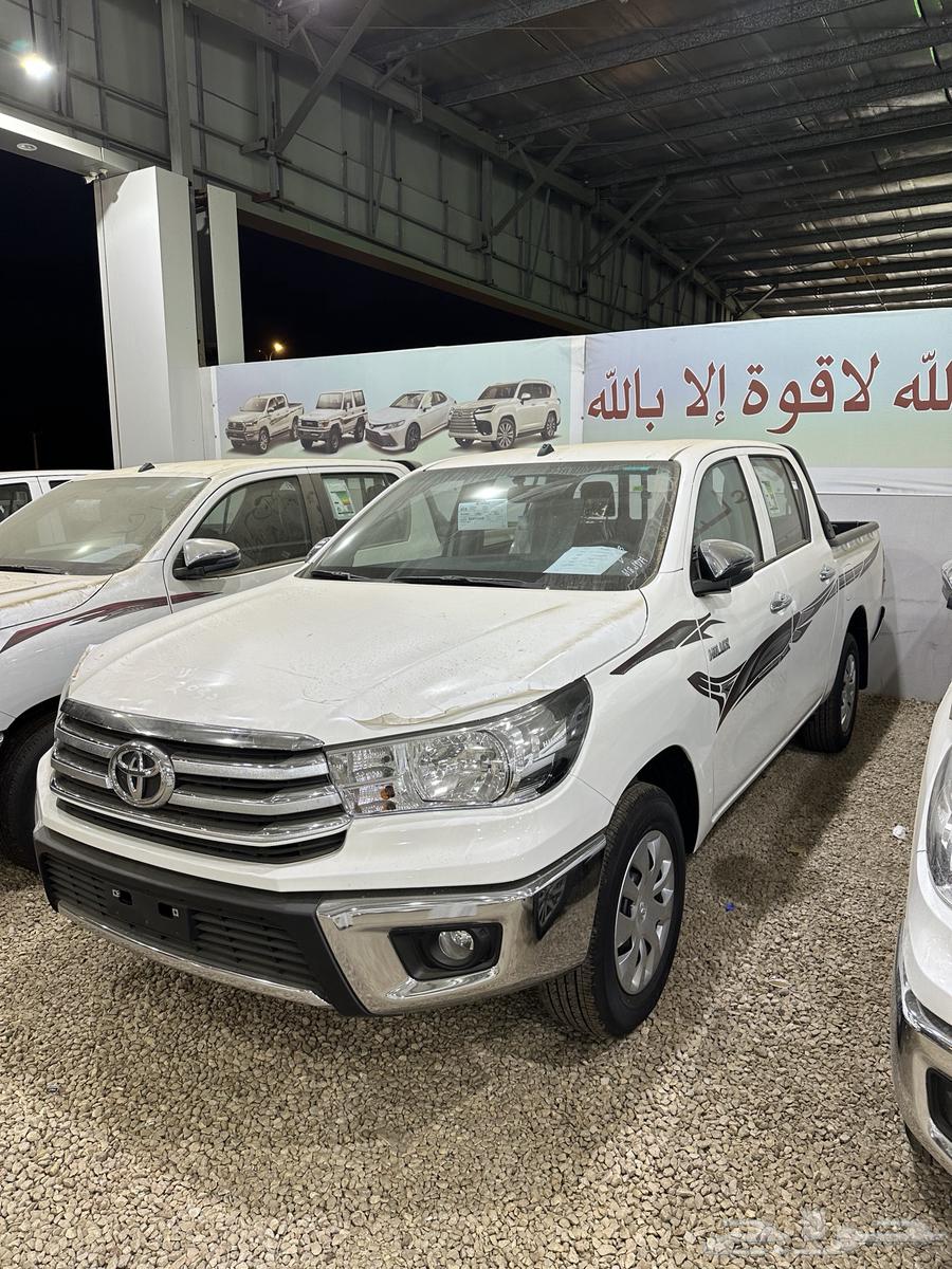 هايلوكس 2025 بنزين اصفار بطاقة كاش وبنوك63728118045955112