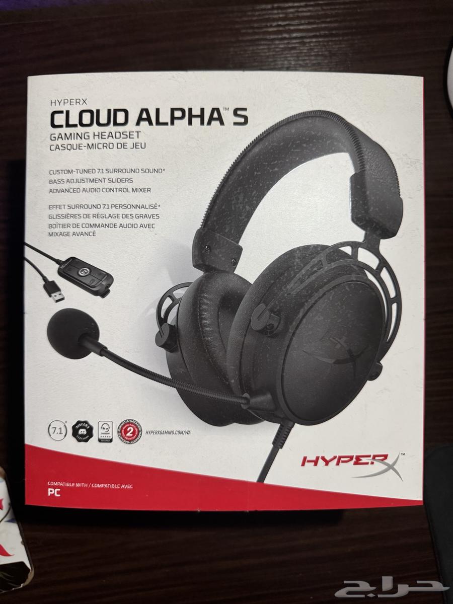 HyperX Cloud Alpha Sسماعة قيمنق هايبر اكس63698998379906110