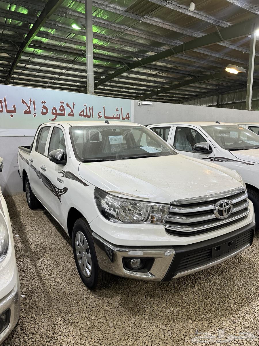هايلوكس 2025 بنزين اصفار بطاقة كاش وبنوك63728118045955110