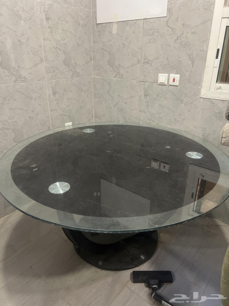 أثاث للبيع سرير نفرين طاوله طعام وجلسة خارجية حديد وا فرن63677768161410110