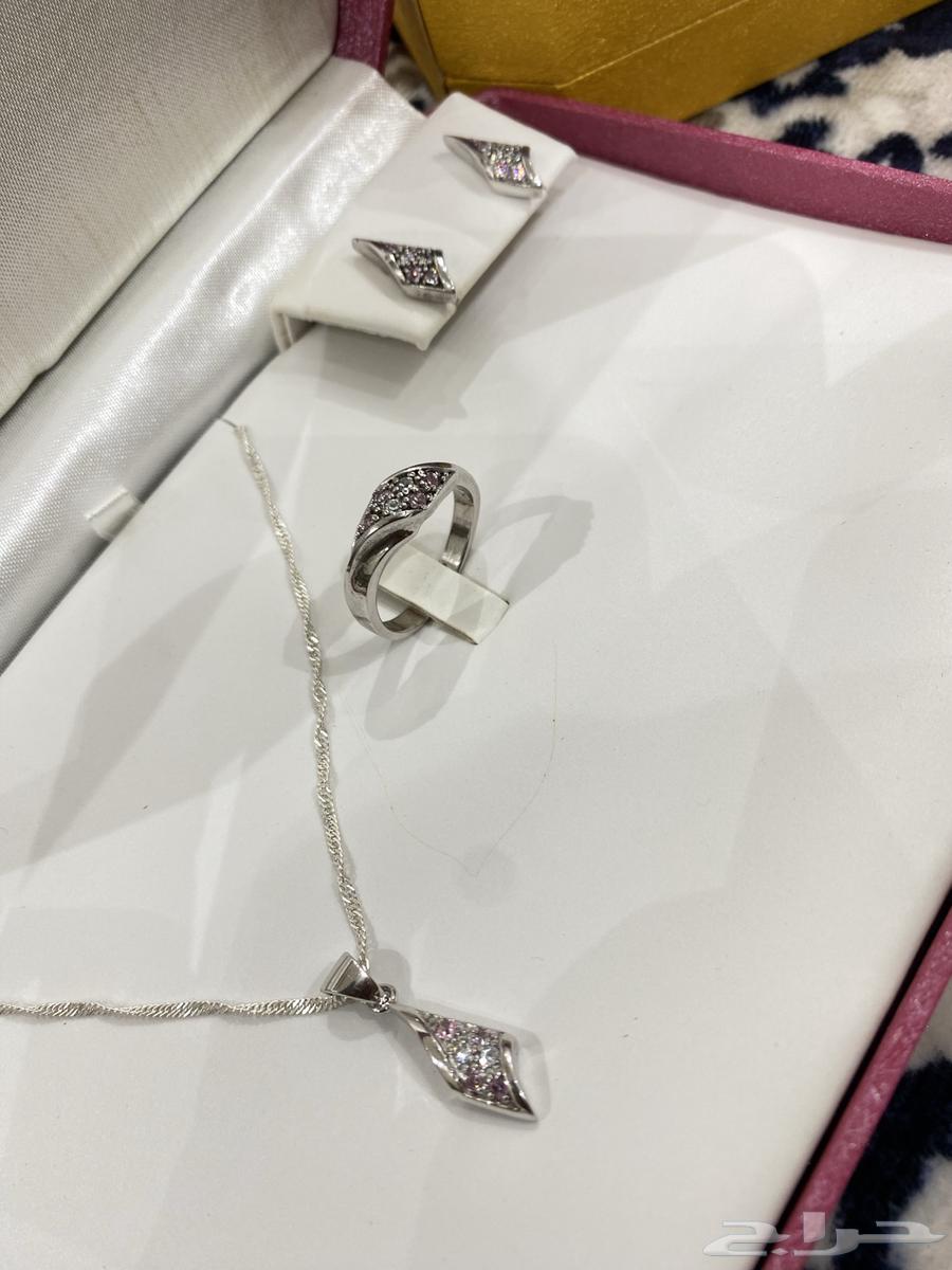 925 Sterling Silver Elegant and Refined Set Set with American Zircon Stones63676469755265111