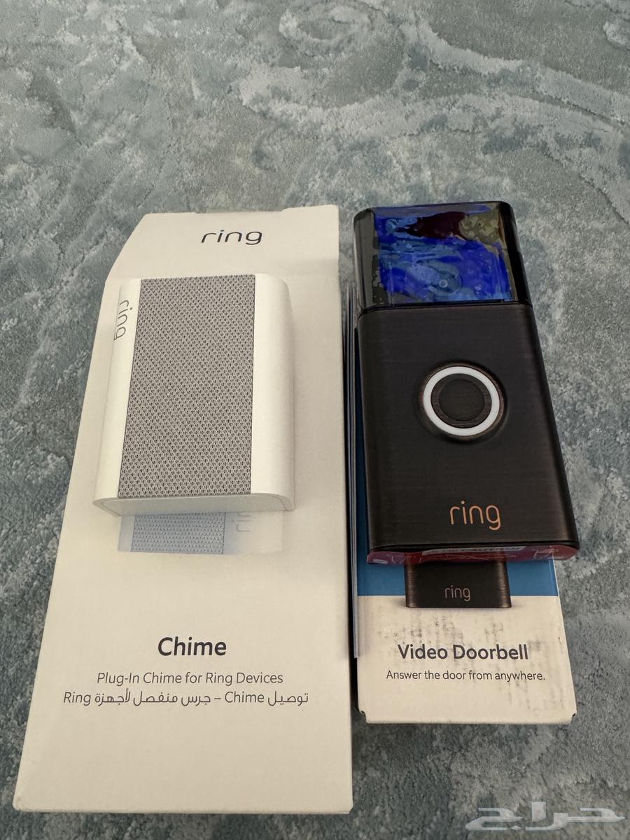 جرس لاسلكي Ring لون نحاسي معتق63679919216130113