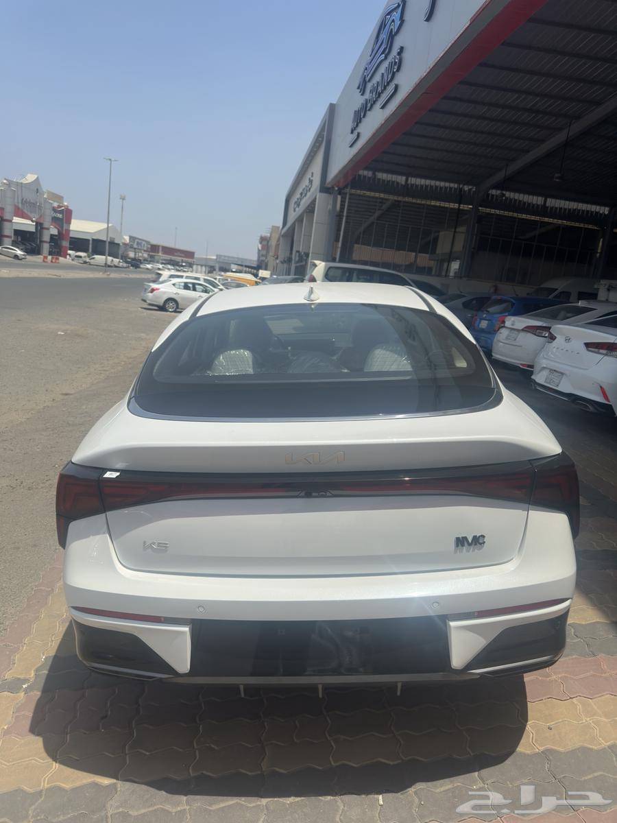 كيا K5 استندر مطور 2500 سي سي 2025 ابيض الأهلية عرض لكاش63734498835458114