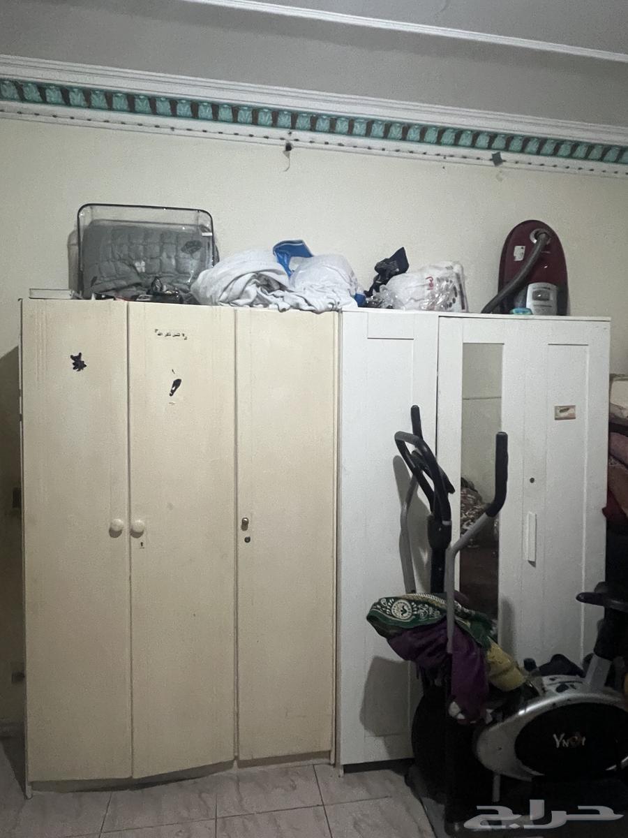 طقمين من ايكيا سريرين ودولابين63700550411779110