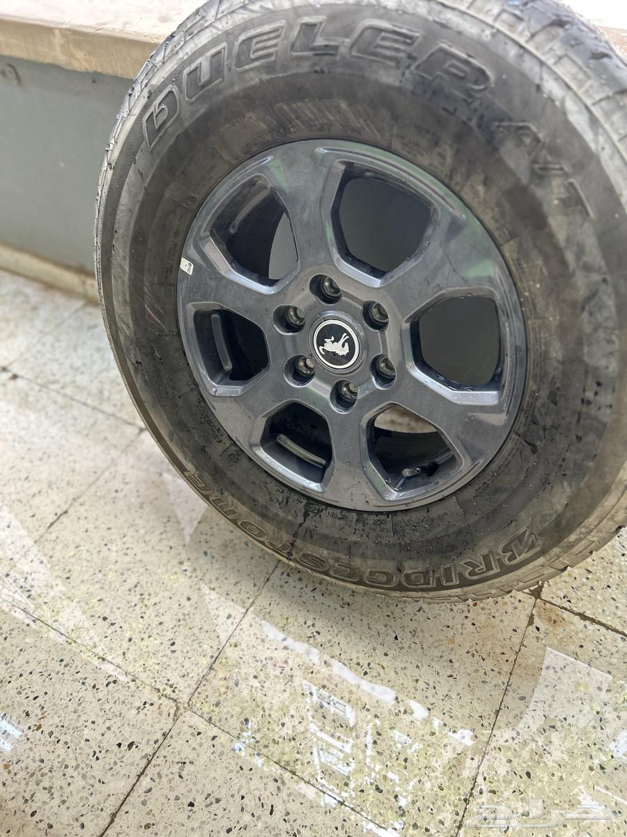 Bronco Big Bend 2022 tires and rims, agency condition63728773630081113
