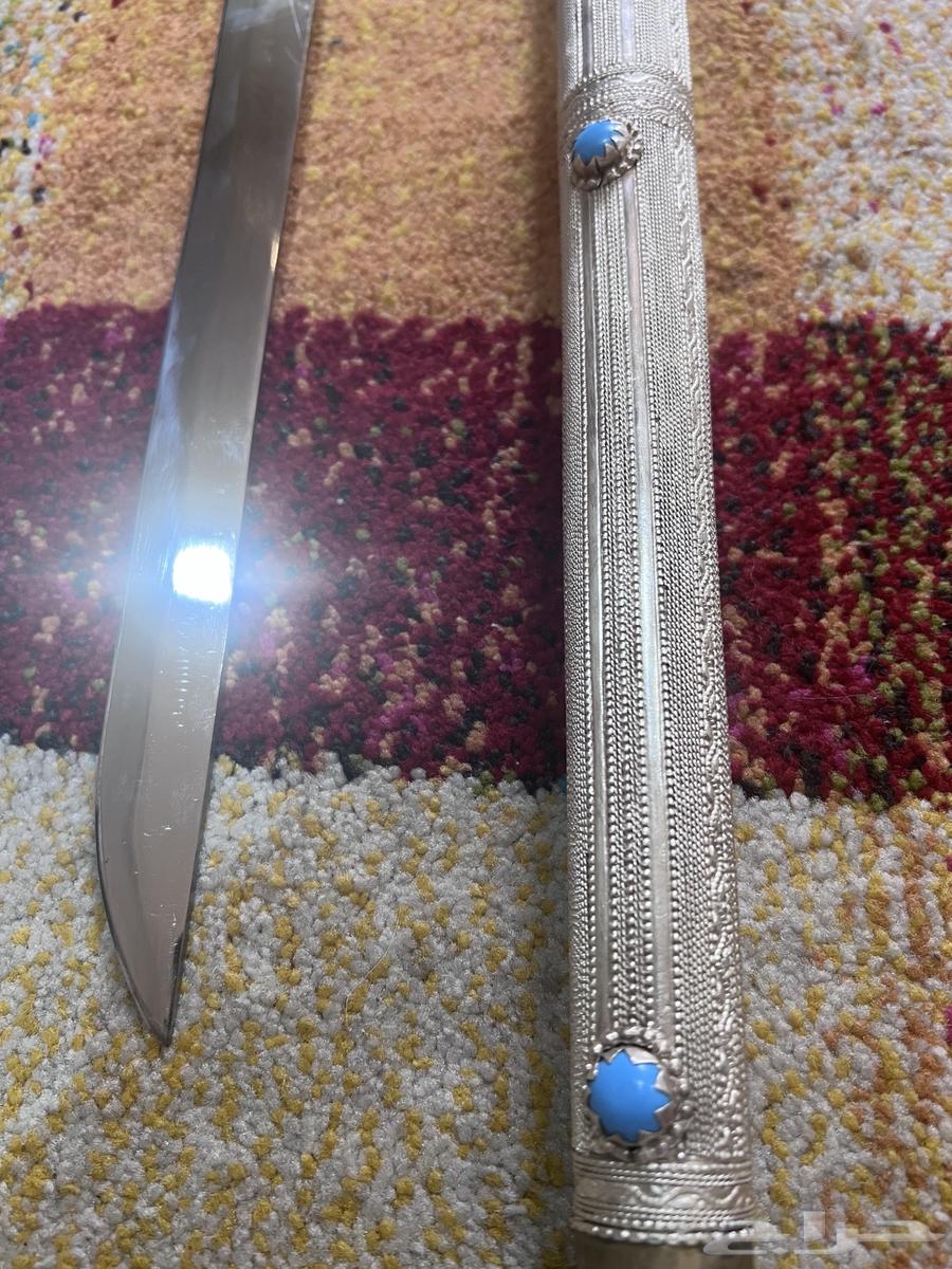 عكاز - غداره - فضه مرصع بالاحجار الكريمه مع سيف ( خوجه )63677595004290110
