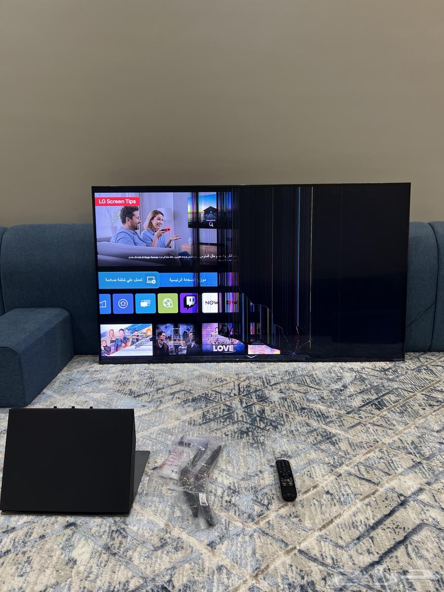 تلفزيون مكسور LG QNED 6563679118761730111