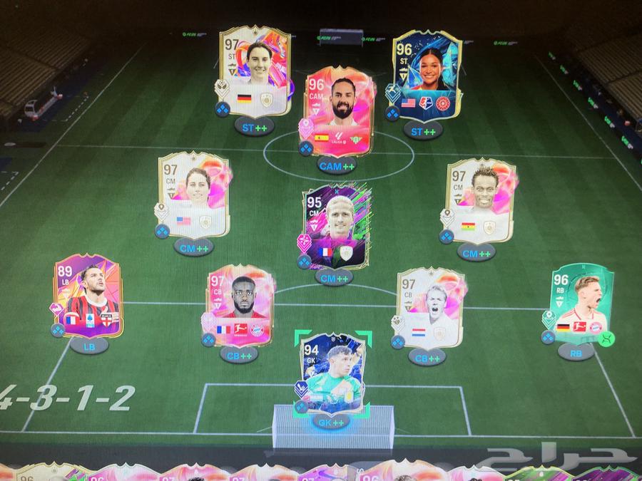 حساب فيفا FC25 جميل جدا ب50 ريال تم البيع63678744500993110