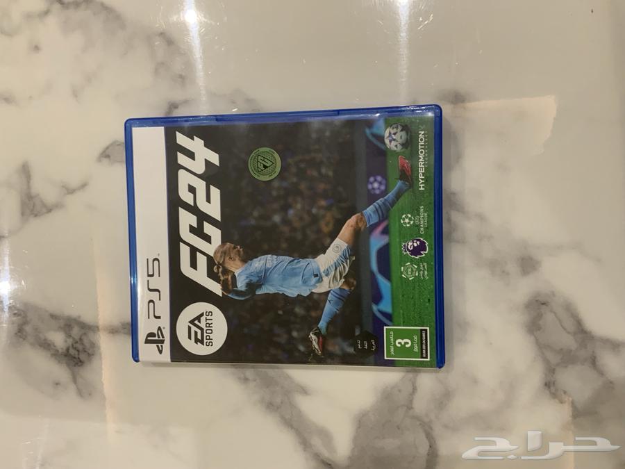 شريط FC24 بلايستيشن 5 للبيع   نظيف جد ا63676381308930110