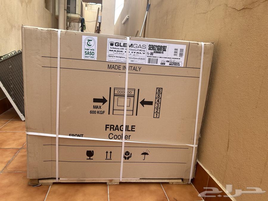 مطبخ جليم غاز (4 شعلات - 2 كهرباء) جديد بالكرتون لم يستخدم63680729798657113