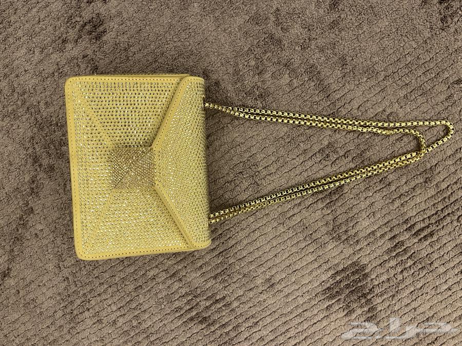 Women's golden evening bag63676377927043110
