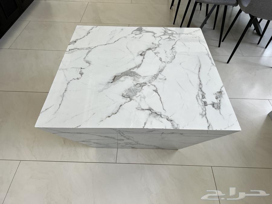 Marble Alternative Coffee Table Set (Coffee Table + 4 Side Tables)63680645417219112