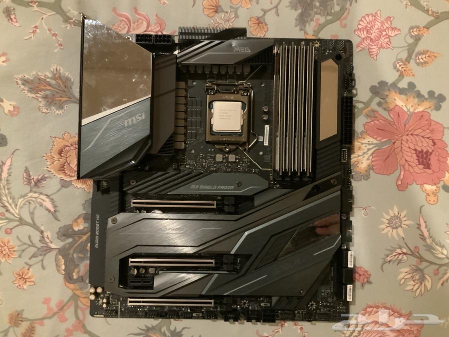مذربورد معالج تبريد مائي10900k Z490 MSI GODLIKE Waterblock63699001166083110