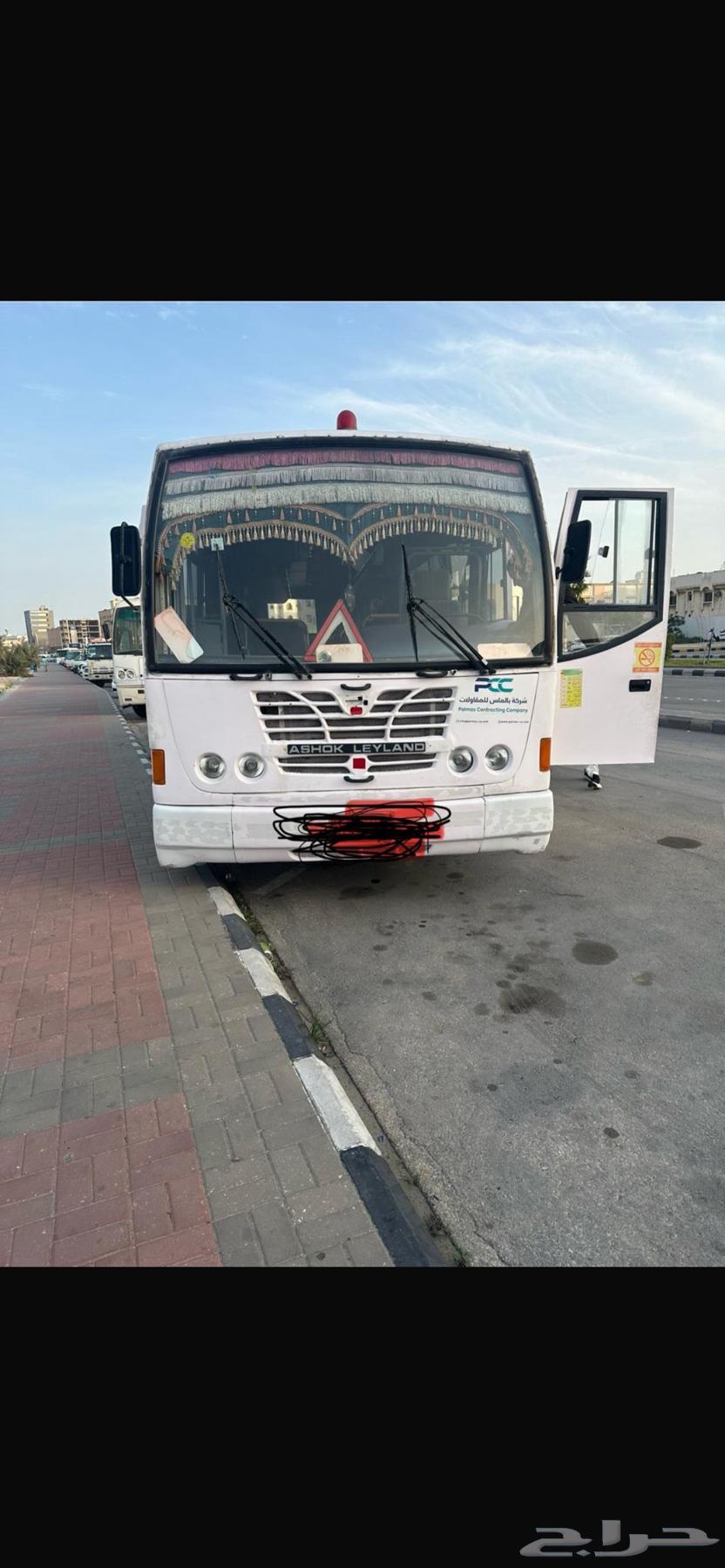 باص اشوك 66 راكب مكيف بارد للايجار63734687028867110