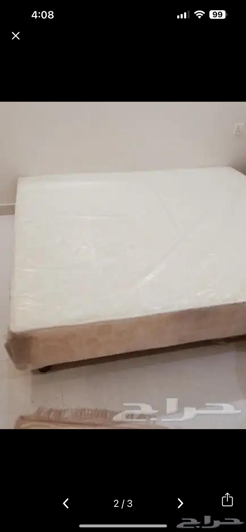 Hotel bed base with wheels, no mattress, good condition, size 200 18063677173548547110