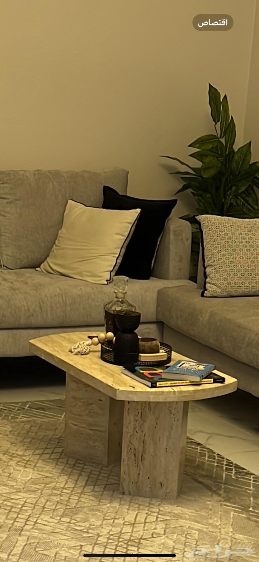 طاولة رخام ترافنتينو63677590489347110