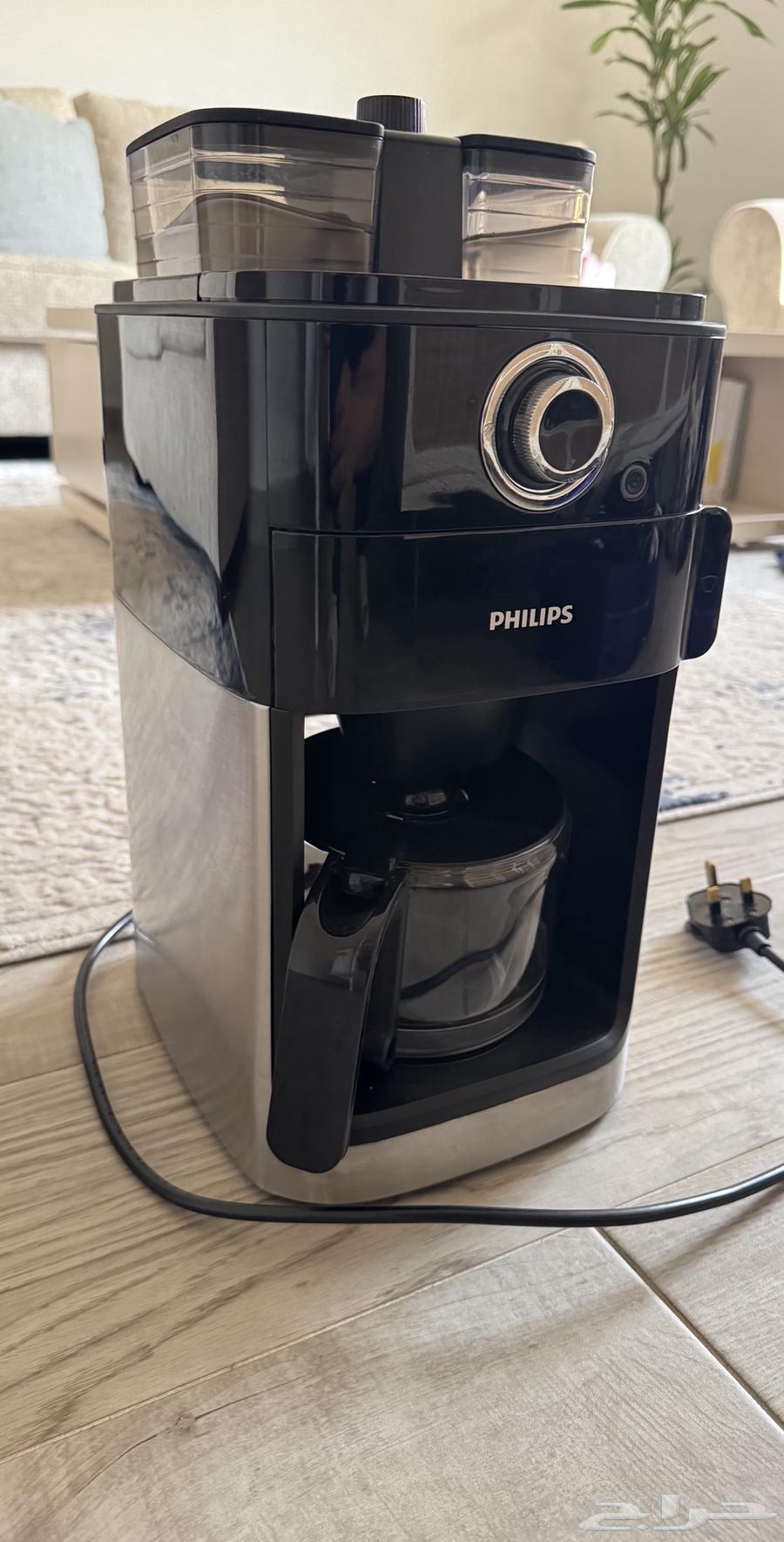 Philips Grind & Brew Coffee Maker HD7762 0063676469539586110